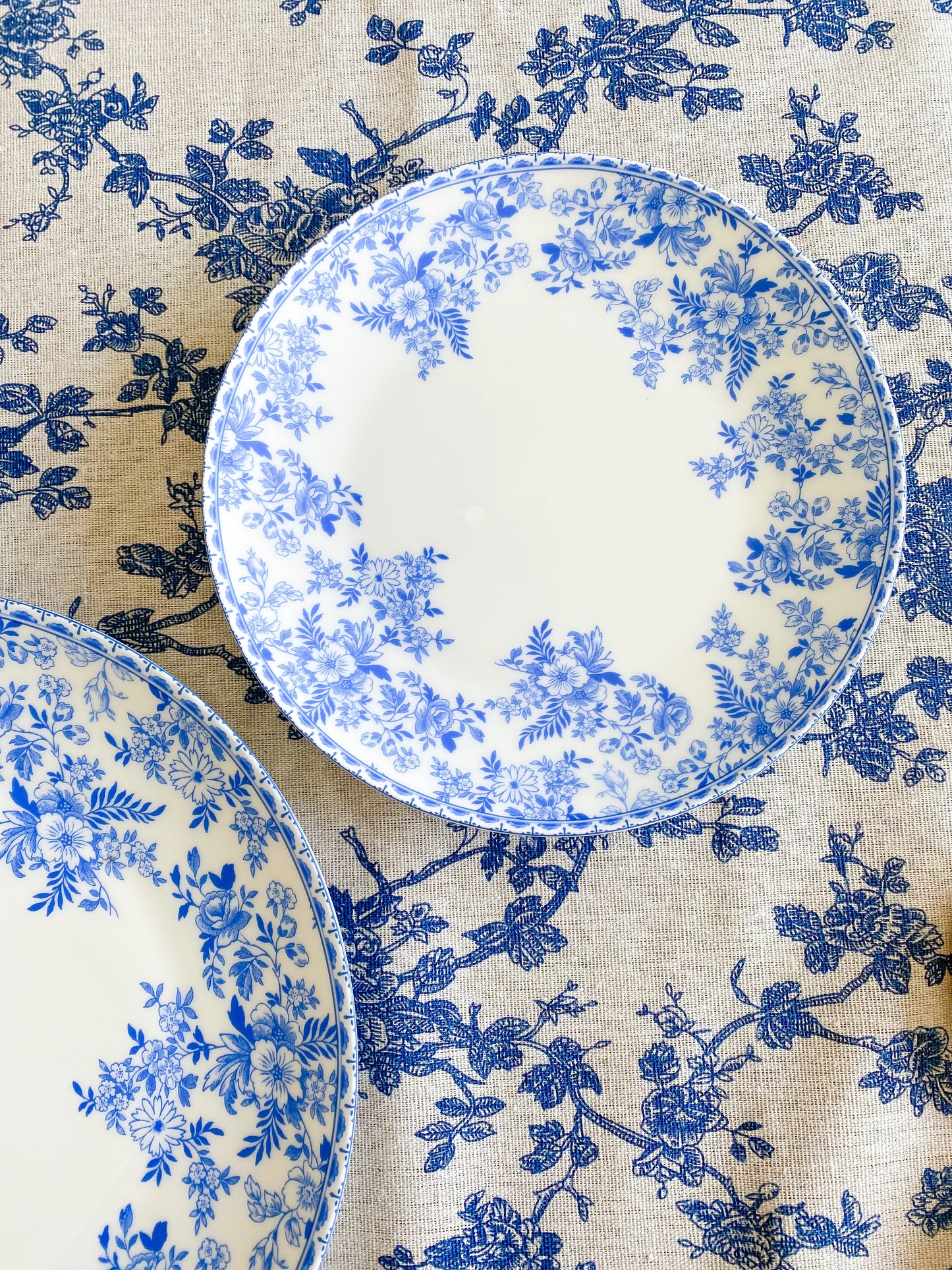 Chinoiserie salad plate